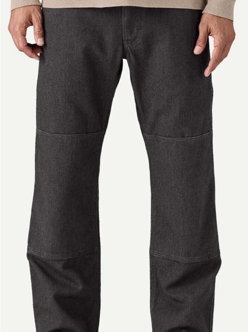 Patagonia Men's 38x30 Iron Forge Double Knee Work Pants Ink Black Workwear